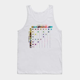 Human Blood Donor Compatibility Chart Tank Top